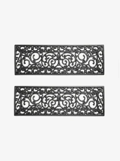 Set van 2 anti-slip voetmatten