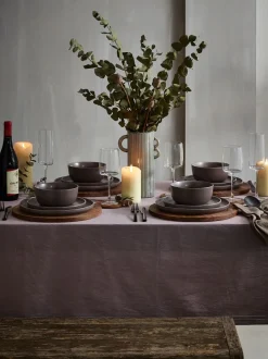 Set van 2 Bronx geëtste houten placemats
