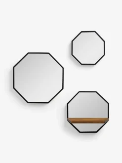 Set van 3 Bronx wandspiegels