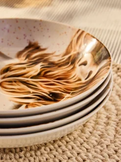 Set van 4 Hamish the Highland Cow pastaschalen