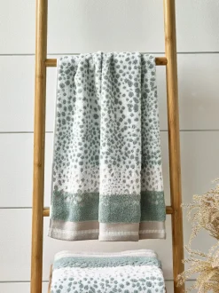 Set van 2 handdoeken van 100% katoen