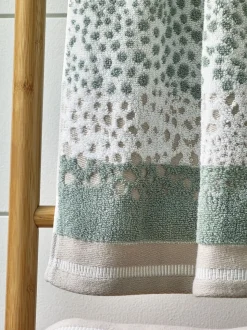 Set van 2 handdoeken van 100% katoen