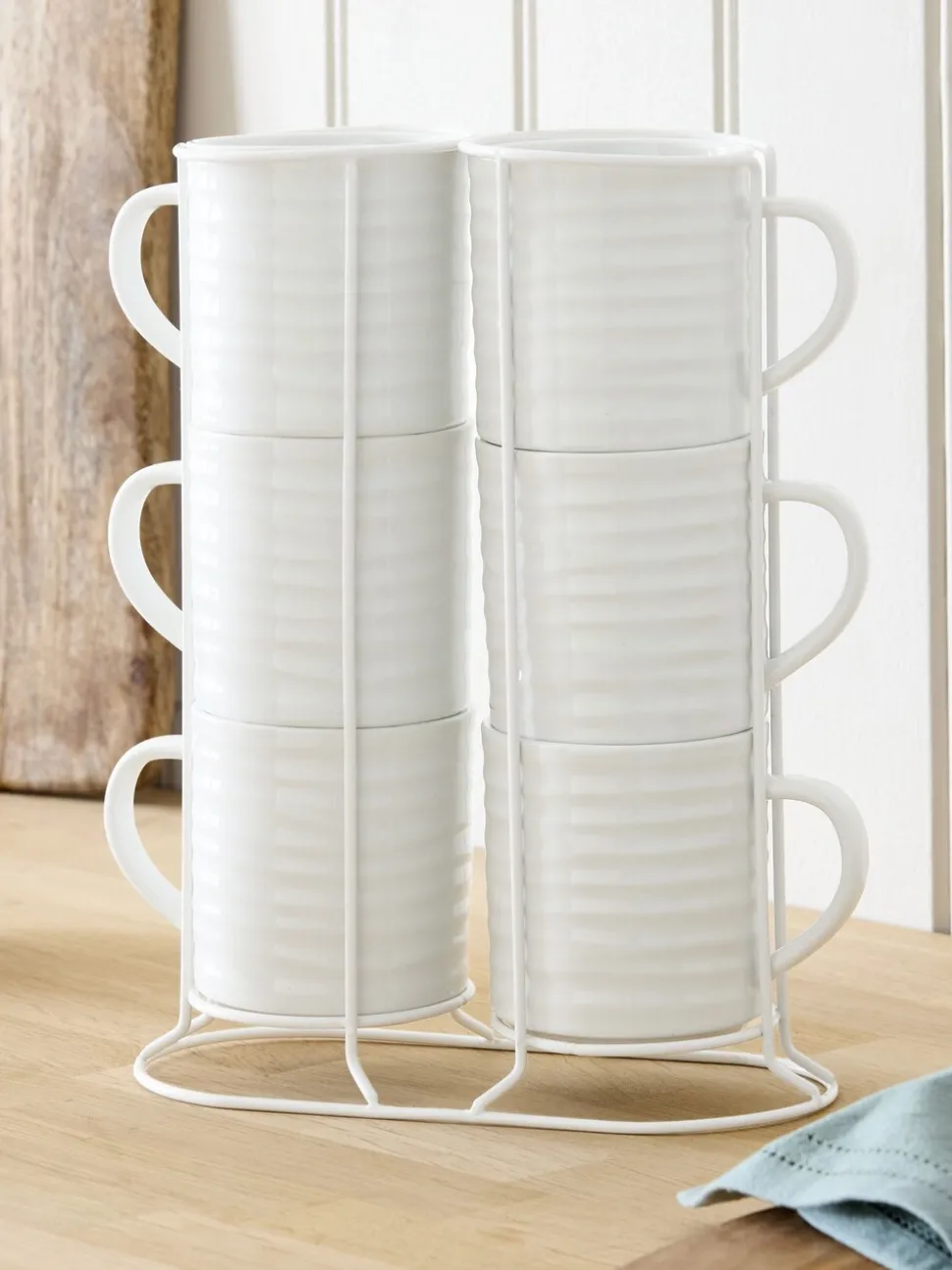 Set van 6 Malvern stapelbekers