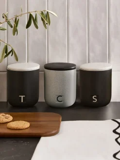 Set van 3 Otis-voorraadpotten