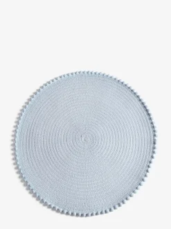 Set van 4 placemats met pompon