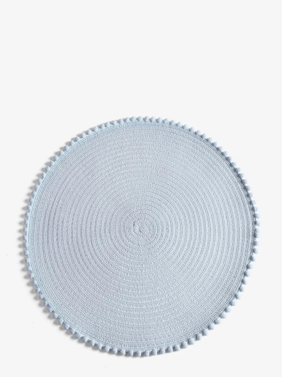 Set van 4 placemats met pompon