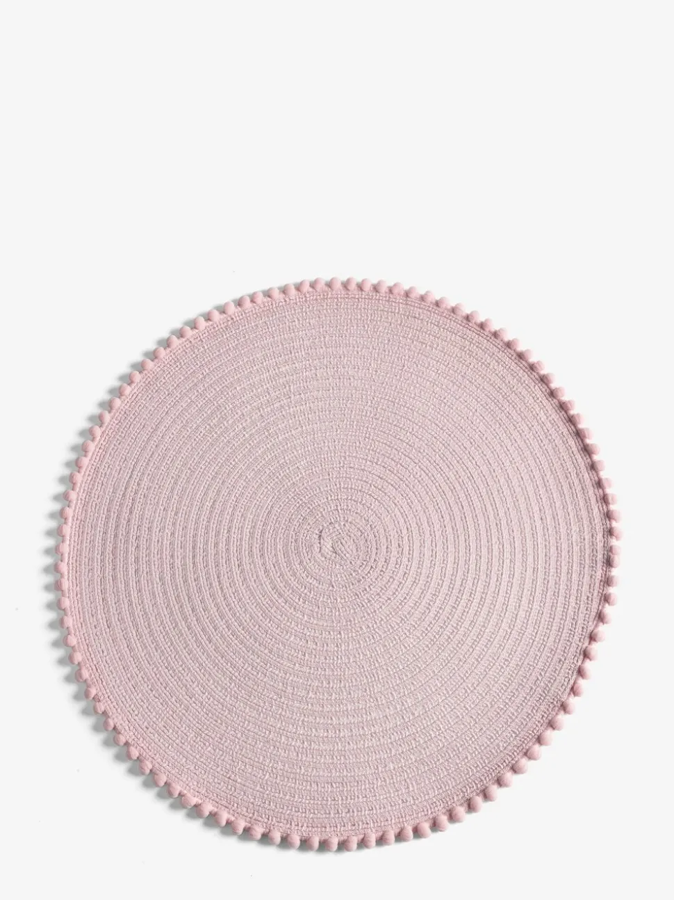 Set van 4 placemats met pompon