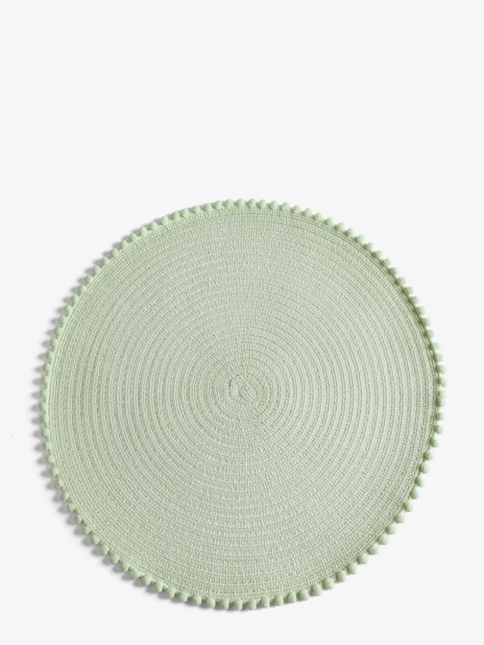 Set van 4 placemats met pompon