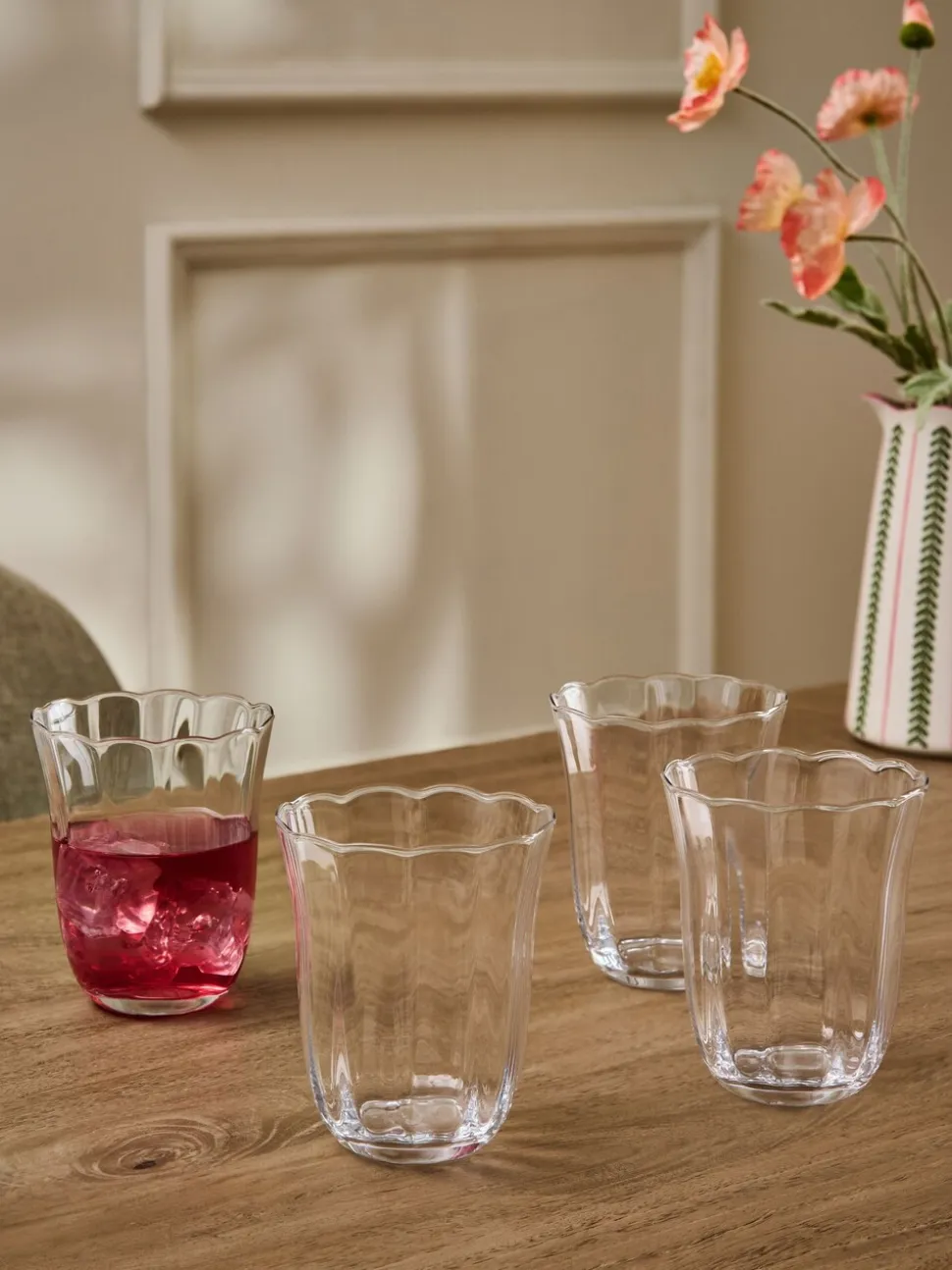 Set van 4 Sadie-drinkglazen
