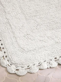 Shabby Chic by Rachel Ashwell® gehaakte 100% katoenen badmat
