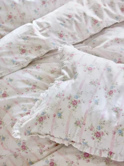 Shabby Chic by Rachel Ashwell® petite ruche dekbedovertrek en kussensloopset