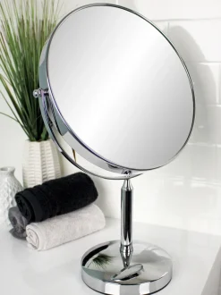 Showerdrape - 5 x vergrotende omkeerbare ronde Helios make-upspiegel