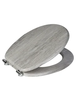 Showerdrape - Norfolk Soft Close houten toiletbril