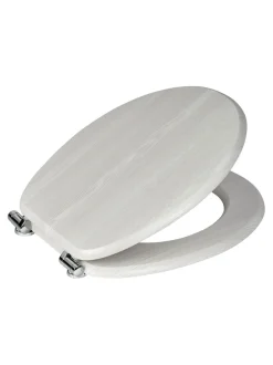 Showerdrape - Norfolk Soft Close houten toiletbril