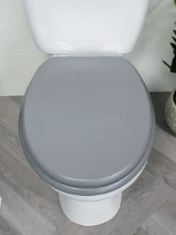 Showerdrape - Oxford houten toiletbril