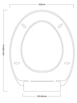 Showerdrape - Toledo toiletbril