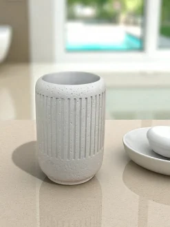 Showerdrape Alexandria Concrete set van 4 badkameraccessoires