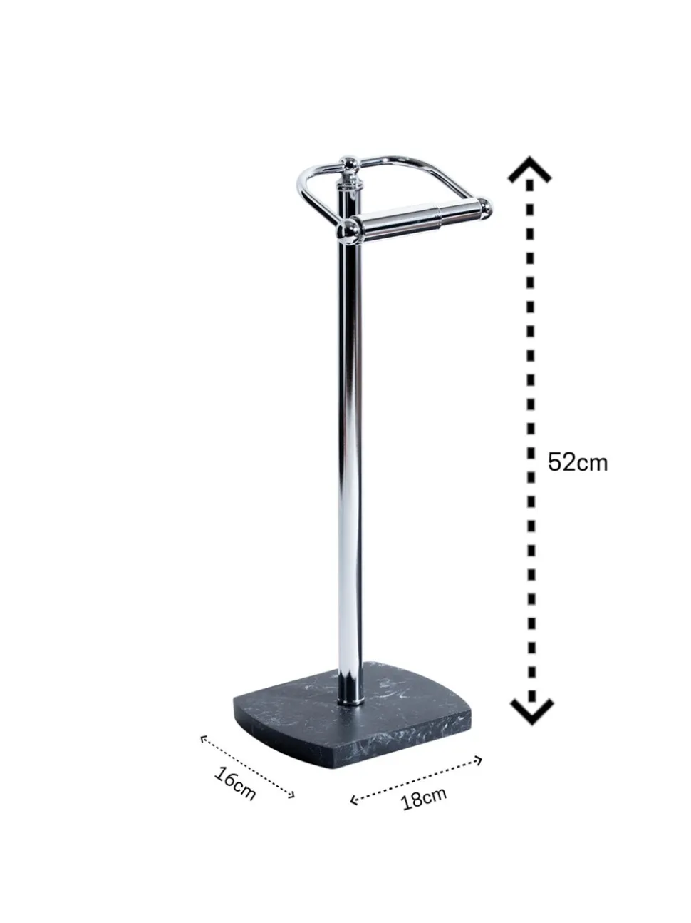 Showerdrape Octavia toiletrolhouder