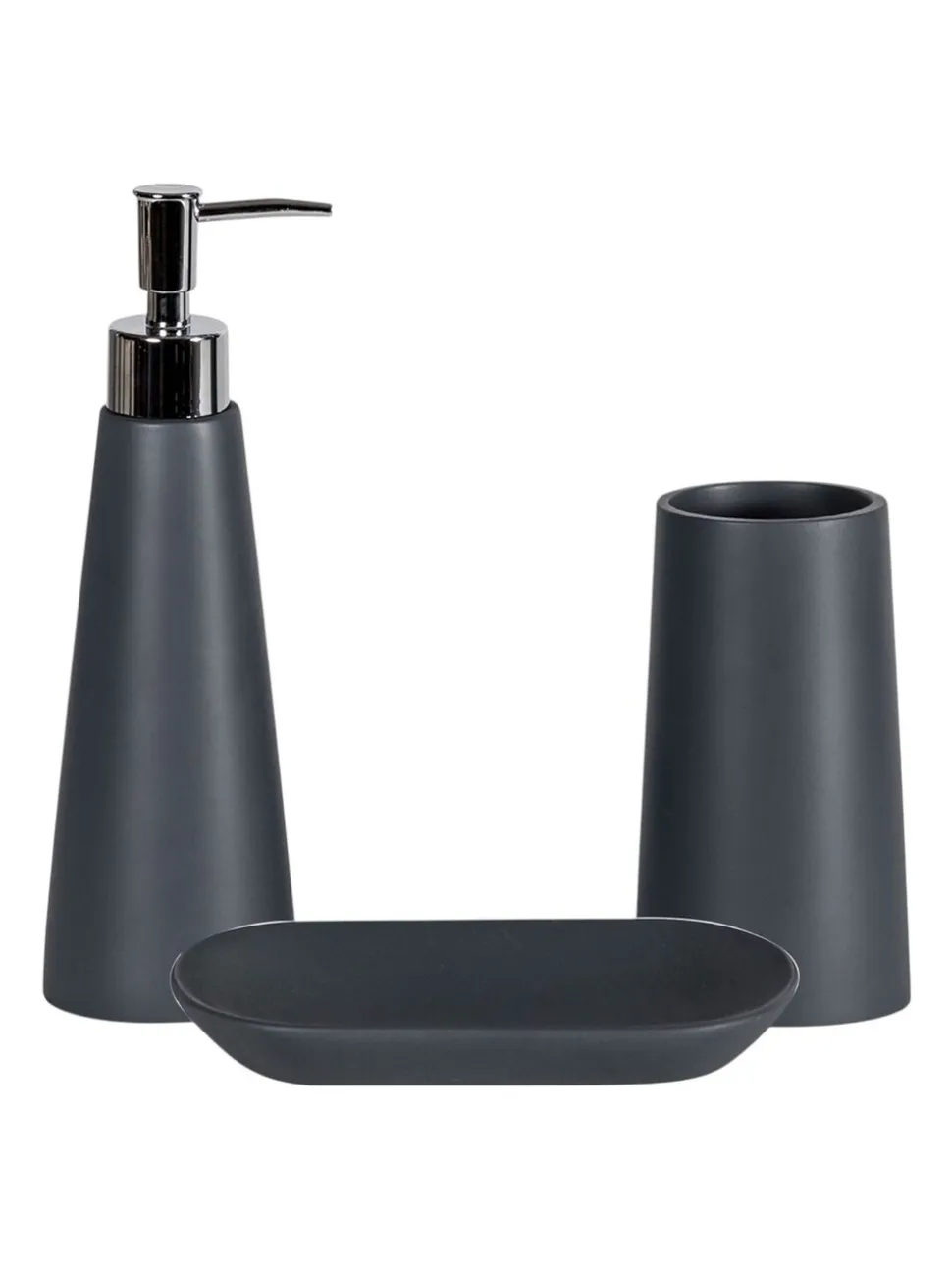 Showerdrape set van 3 Alto badkameraccessoires