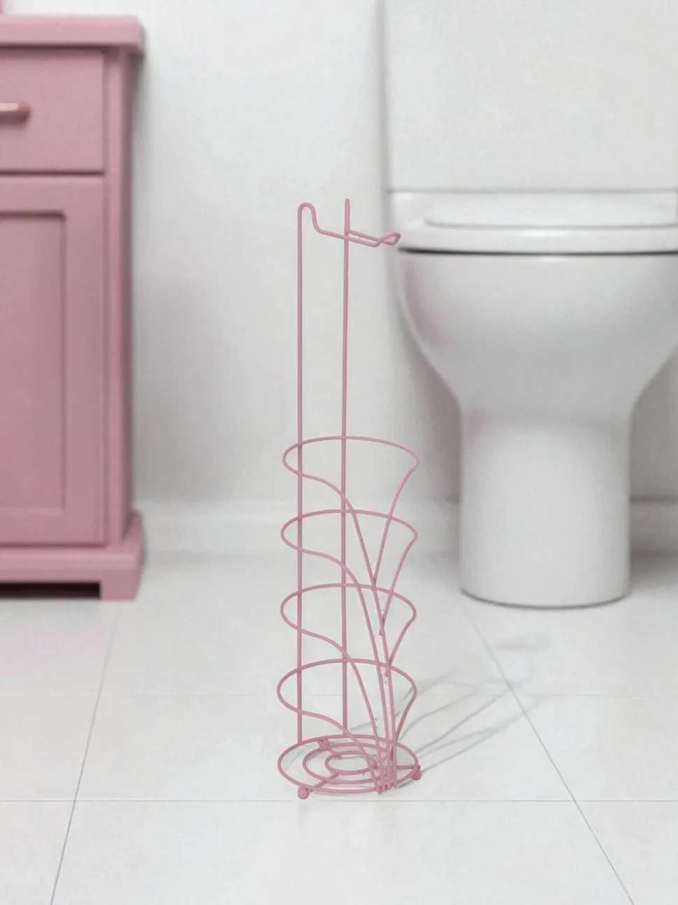 Showerdrape Vertu Toilet Roll & Spare Holder & Over Dook Hook Set