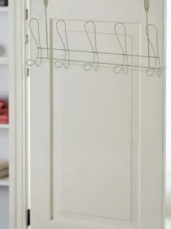 Showerdrape Vertu Toilet Roll & Spare Holder & Over Dook Hook Set