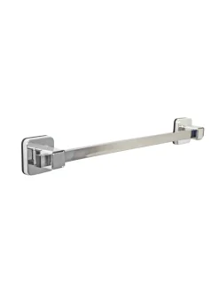 Showerdrape zuignap wandgemonteerde handdoekenrail Pushloc