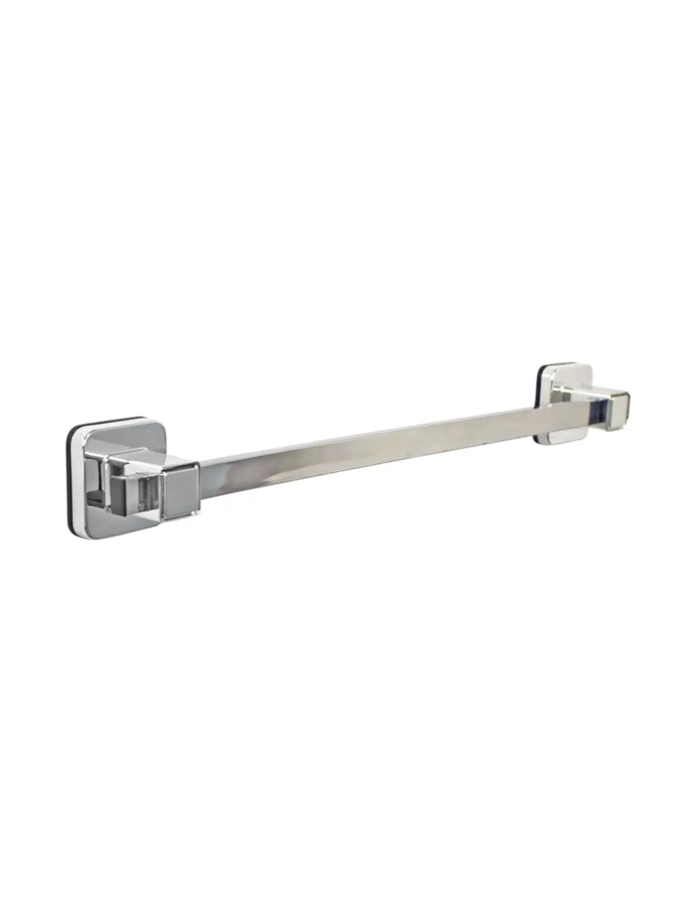 Showerdrape zuignap wandgemonteerde handdoekenrail Pushloc