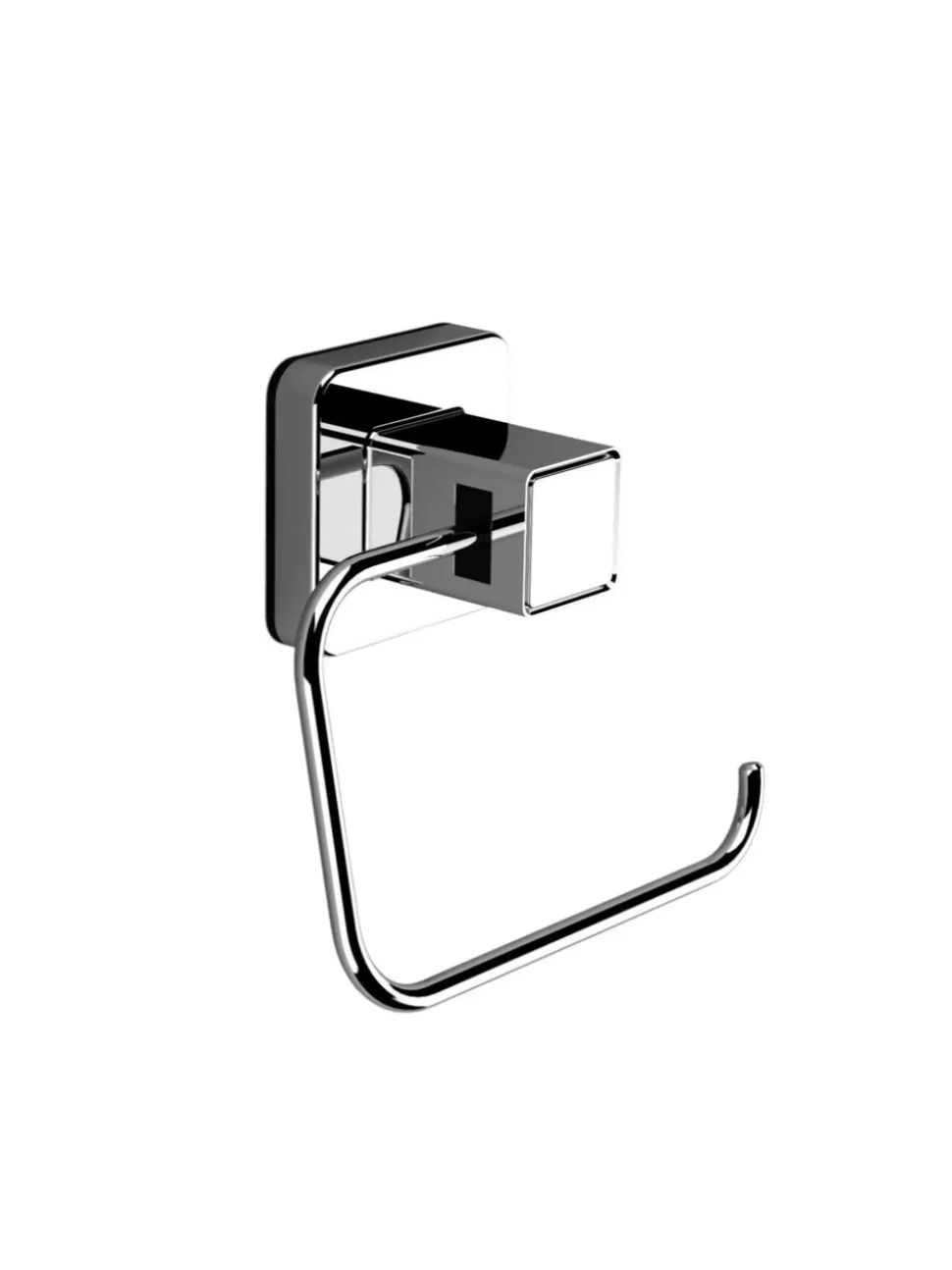 Showerdrape zuignap wandgemonteerde toiletrolhouder Pushloc