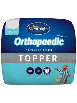 Silentnight - Orthopedisch matrasdek van 3 cm met hoes