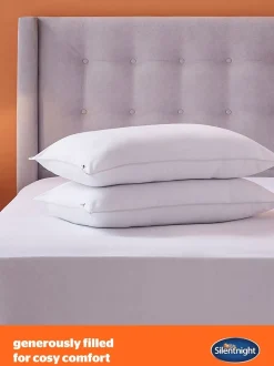Silentnight 2 Pack Medium Warme En Behaaglijke Kussens