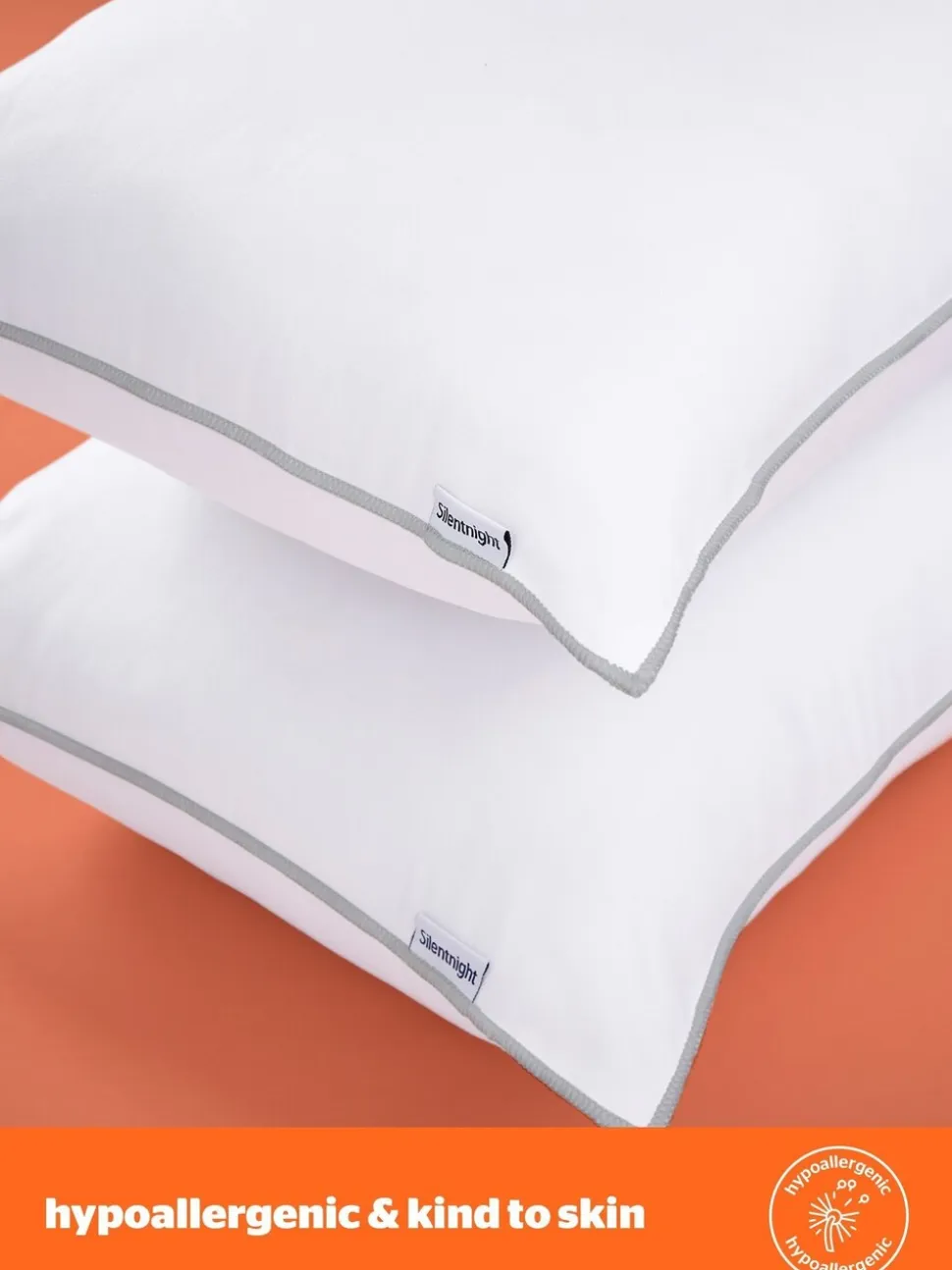 Silentnight 2 Pack Medium Warme En Behaaglijke Kussens