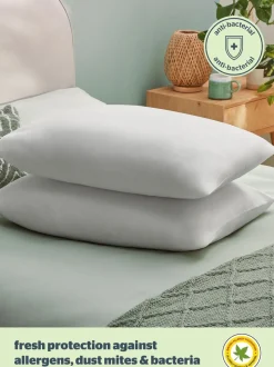Silentnight - Verpakking van 2 medium anti-allergiekussens