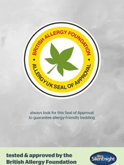 Silentnight - Verpakking van 2 medium anti-allergiekussens