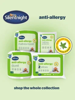 Silentnight - Verpakking van 2 medium anti-allergiekussens