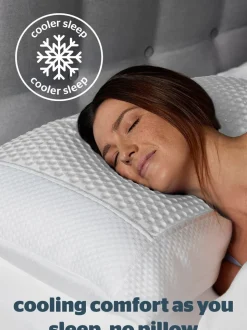 Silentnight Medium Wellbeing koel aanvoelend kussen