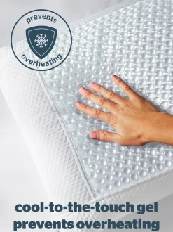 Silentnight Medium Wellbeing koel aanvoelend kussen