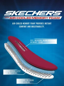 Skechers Flex Advantage Fourche werkschoenen met antislip voor heren