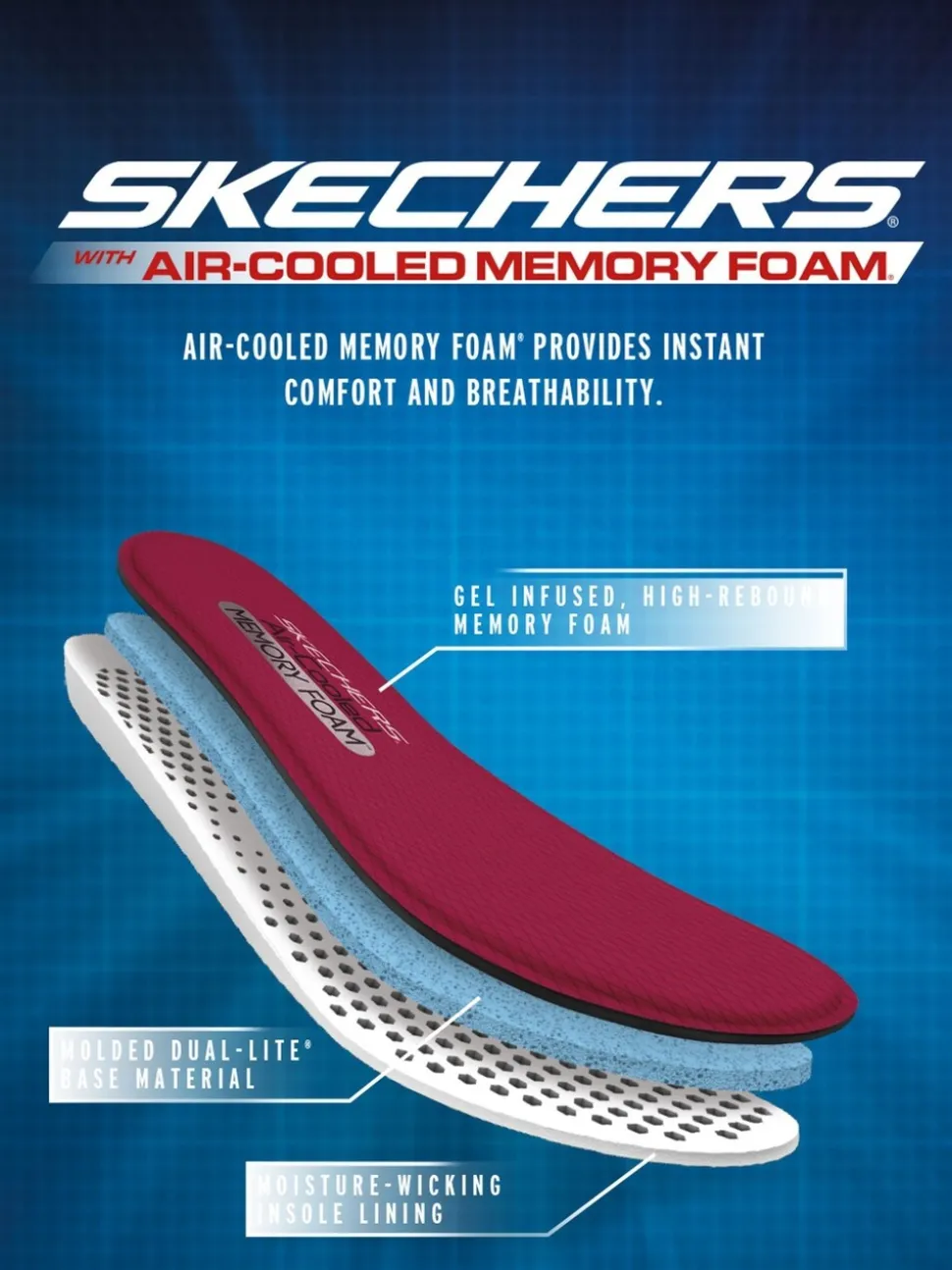 Skechers Flex Advantage Fourche werkschoenen met antislip voor heren