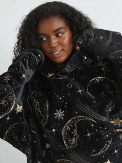Skinnydip Celestial Gold Blanket Hoodie