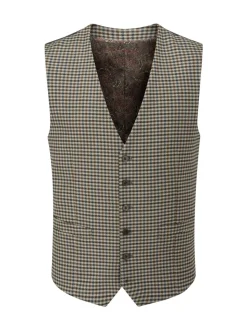 Skopes Boston Check Waistcoat