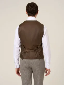 Skopes Cannon Houndstooth Suit Waistcoat
