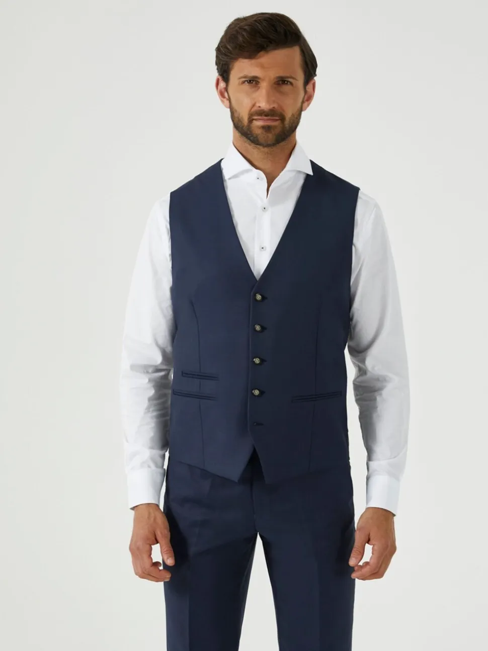 Skopes Tailored Fit Wool Blend Joss Suit Waistcoat