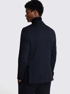 Slim Fit Smokingjasje met Notch Revers
