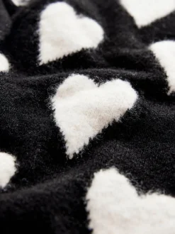 smALLSAINTS Amore Hart Meisjes Lang Gebreid Vest