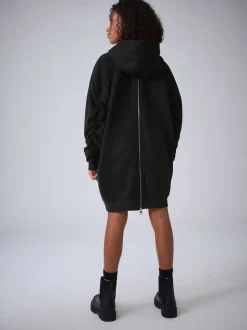 smALLSAINTS Dana Zip Oversized Hoodie Dress