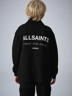 smALLSAINTS Sweat Shacket T-Shirt and Shorts 3 Piece Set