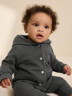 smALLSAINTS Textured Baby Boys Jacket