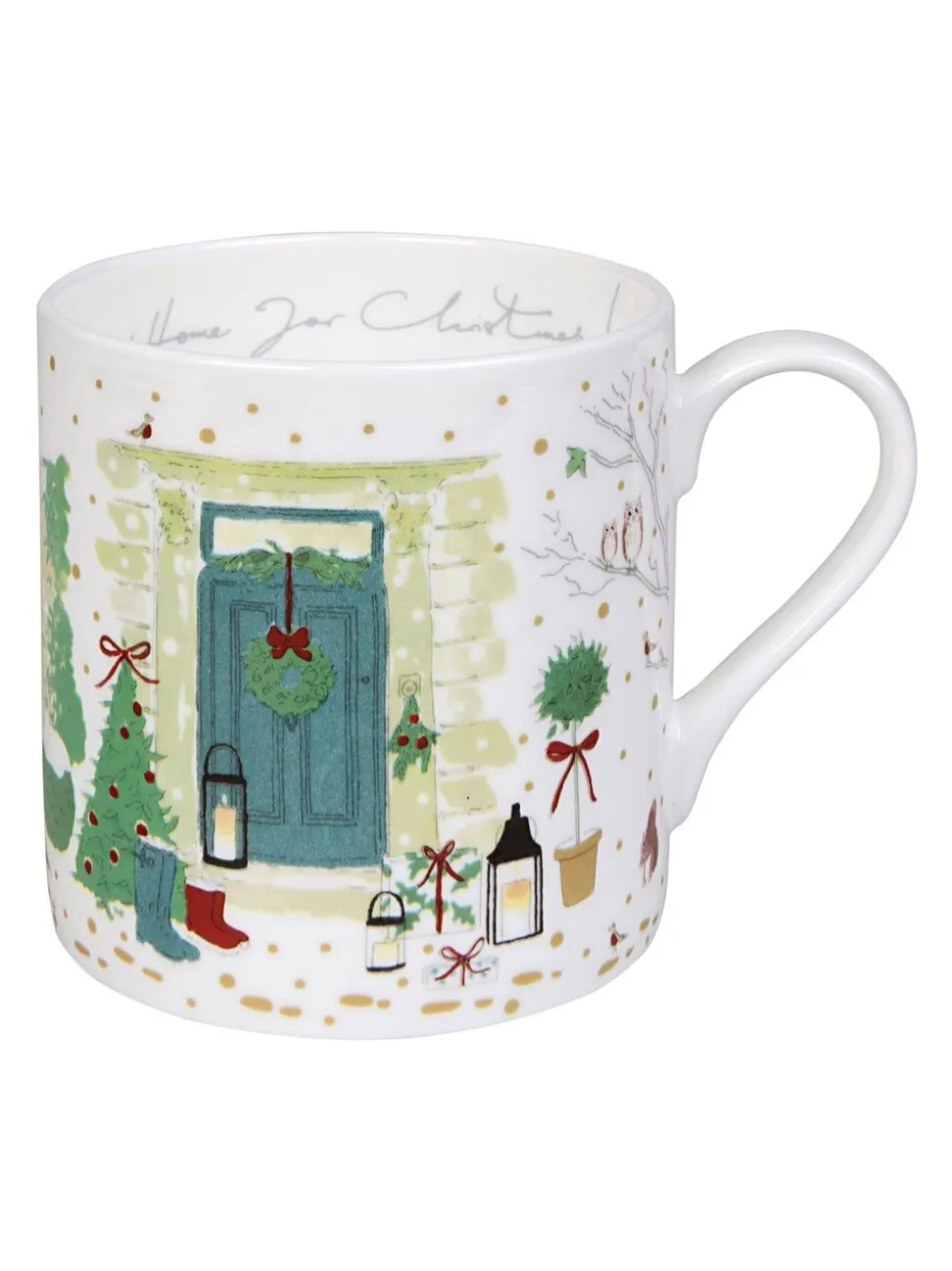 Sophie Allport Holly & Berry Wonen voor Kerstmis Mok