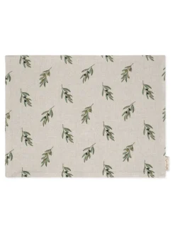 Sophie Allport Linnen Olijfgroene Placemats Set van 2