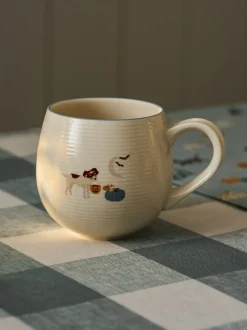 Sophie Allport Paws & Pumpkins Stoneware Mug